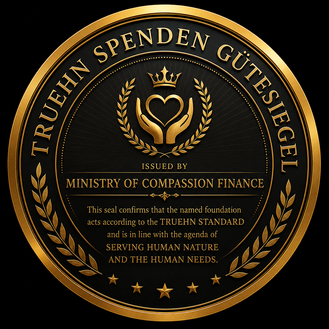 TRUEHN SPENDEN GÜTESIEGEL